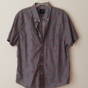 American Eagle  XL (crushing it) button down shirt